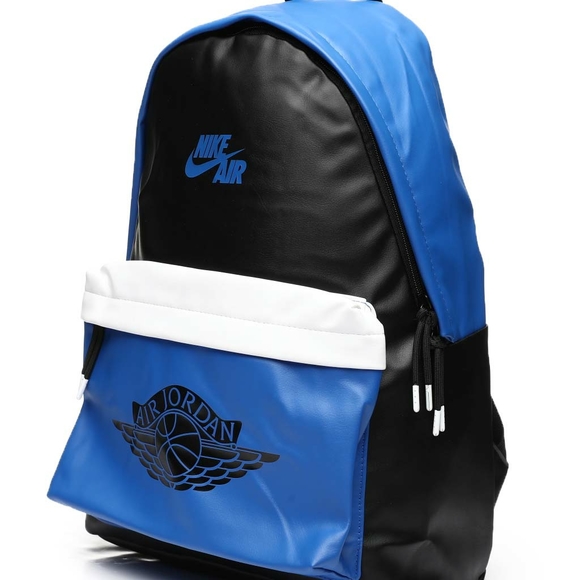 Air Jordan 1 Retro High Royal Black Backpack Bag - Picture 5 of 13